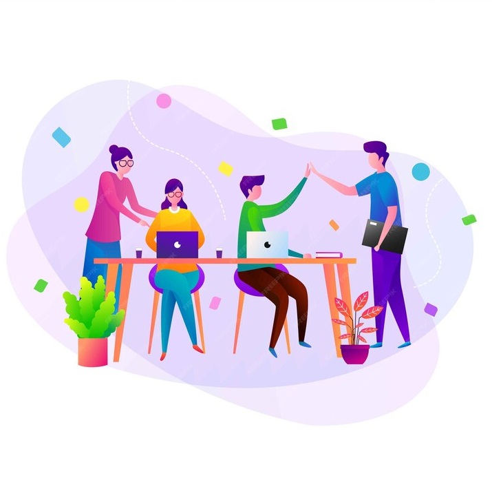team-work-flat-illustration-design_283501-153